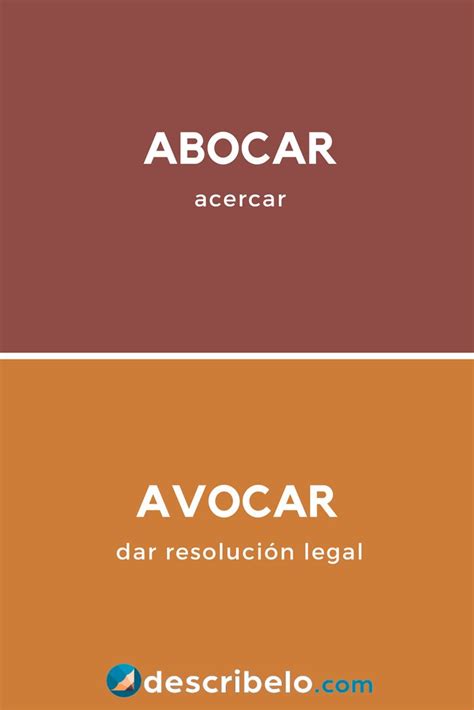 Abocar o Avocar